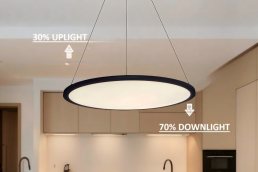 LED PENDANT LAMP-ROUND 600mm-BLACK